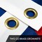 G128 Combo Pack: American USA Flag 4x6 Ft & Puerto Rico Puerto Rican Flag 4x6 Ft | Both ToughWeave Series Embroidered Polyester, Embroidered Design, Indoor/Outdoor, Brass Grommets